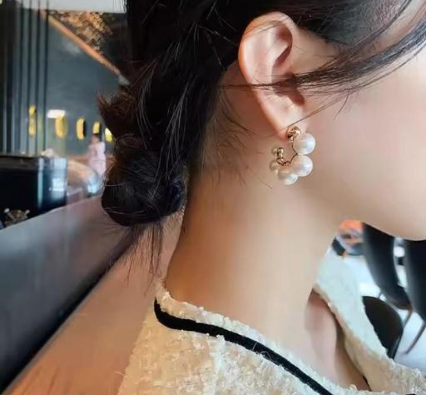 Bestselling Pearl Spiral Earrings