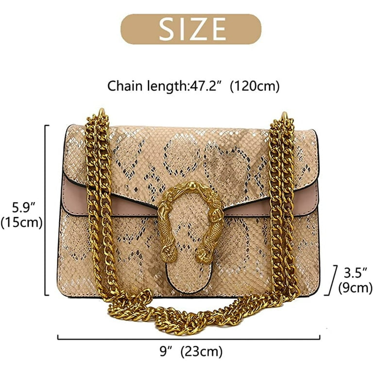 Golden Sling Bag With Designer Buckle