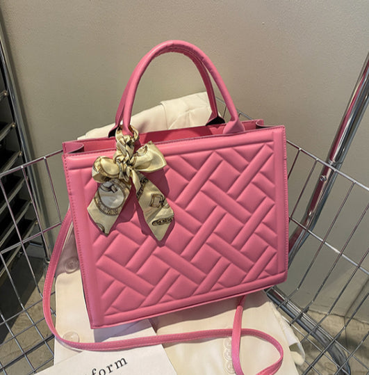 Designer Tote Bag - Pink
