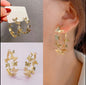 Golden Butterfly Hoops (Under ₹199)