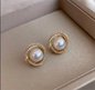 Bestselling Golden SeaShell Korean Earrings