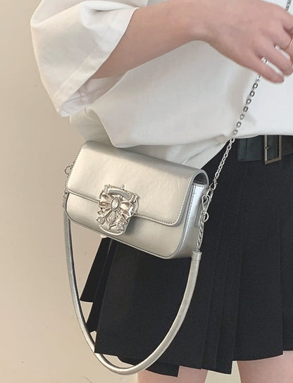 Korean Series Inspired Sling Bag with Designer Buckle