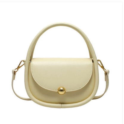 Minimalist oval sling bag