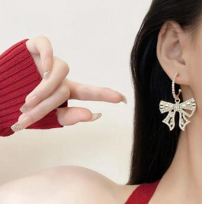 Exquisite Bow Earrings: Limited Edition