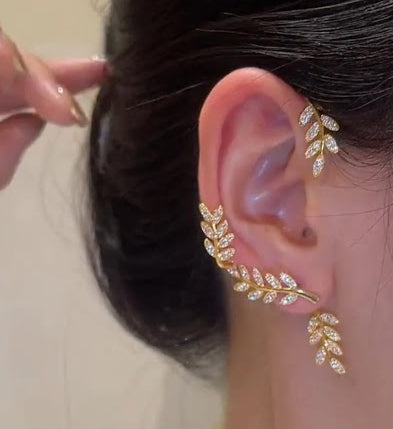 Golden Glam Earcuffs