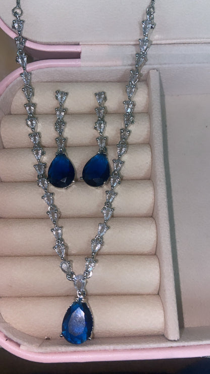 Bestselling American Diamond Jewellery Set