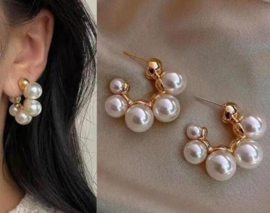 Bestselling Pearl Spiral Earrings