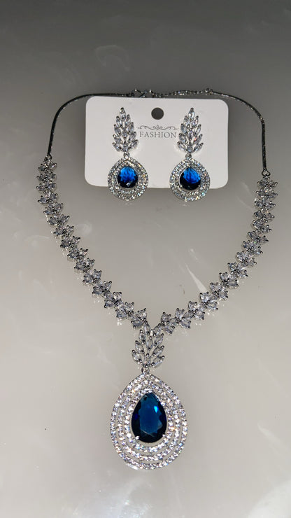 American Diamonds Studded Jewellery Set